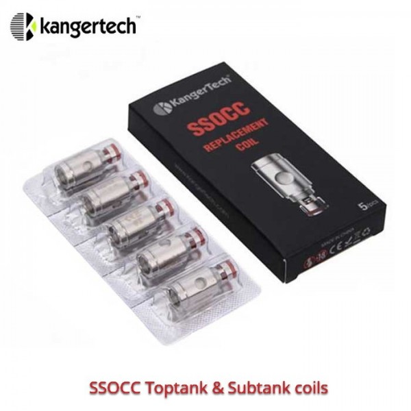 SSOCC Toptank Kanger Subohm coils & SubTank