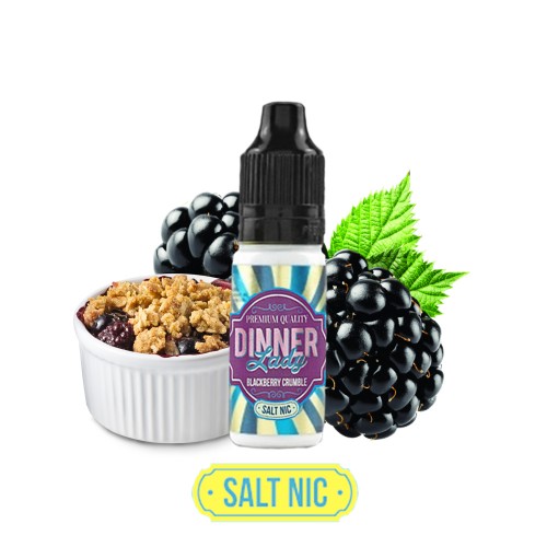 Dinner Lady Blackberry Crumble - Nicotine Salts 20mg 10ml