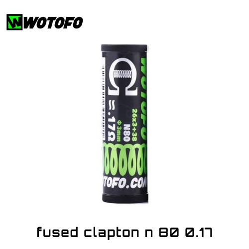 Wotofo 3-Core Fused Clapton Ni80 Coils - Ετοιμες Αντιστασεις