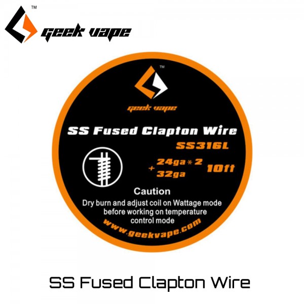 Geekvape SS Fused Clapton wire SS316L Συρμα 