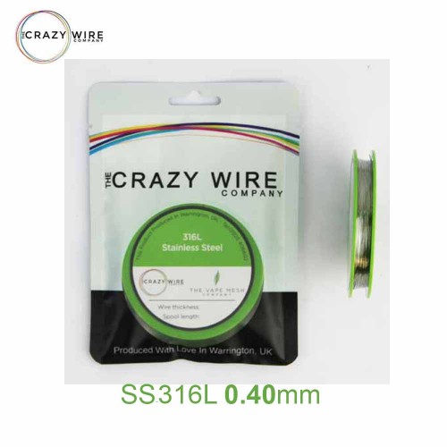 Crazy Wire SS316L 0.40mm 10m wire Σύρμα