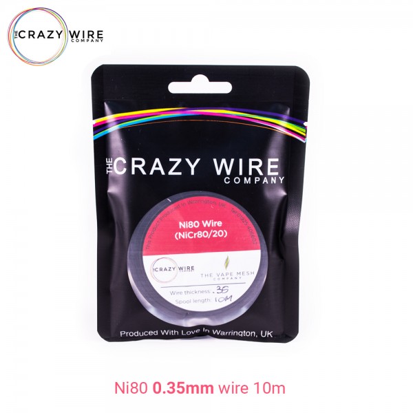 Crazy Wire Ni80 0.35mm 10m wire Σύρμα