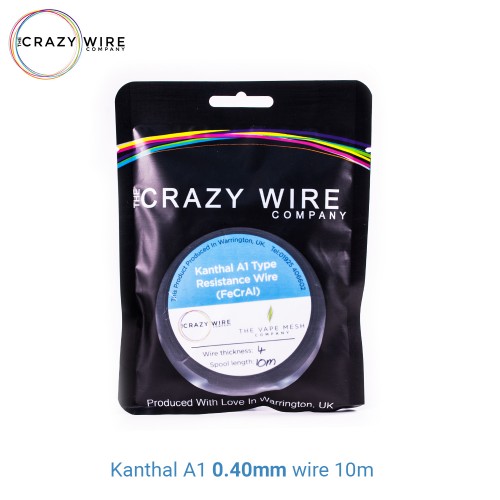 Crazy Wire Kanthal A1 0.40mm 10m wire Σύρμα