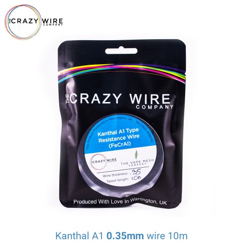 Crazy Wire Kanthal A1 0.35mm 10m wire Σύρμα