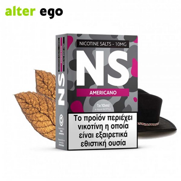 Alter ego NS Americano - Nicotine Salts
