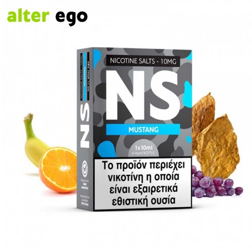 Alter ego NS Mustang - Nicotine Salts 10ml
