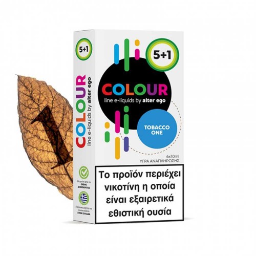 Tobacco One - Alter eGo Colours 5+1 60ml