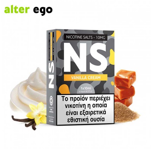 Alter ego NS Vanilla Cream - Nicotine Salts 10ml