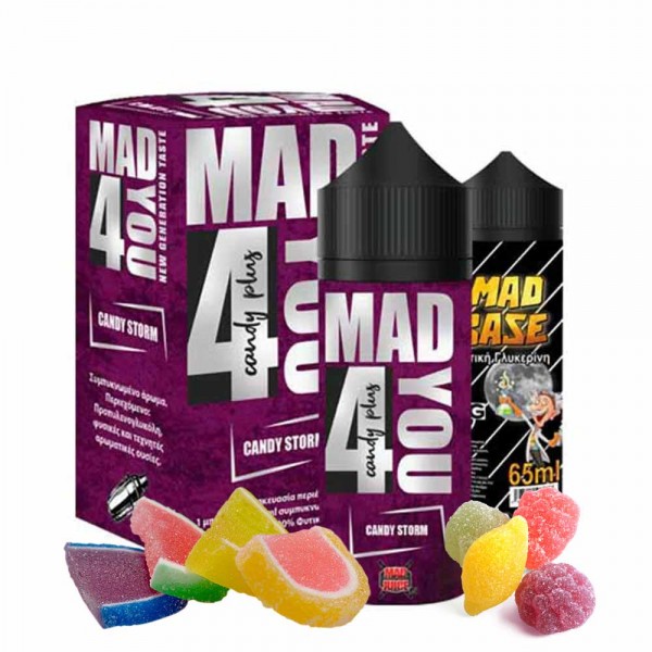 Mad Juice Candy Storm 20ml 100ml μπουκάλι