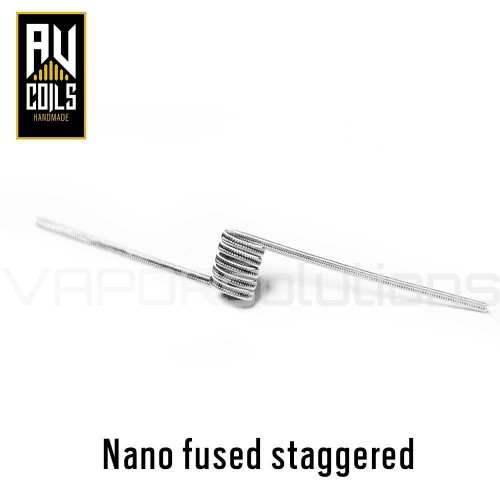 AV Coils Nano Fused Staggered Ni80 0.65 Ohm Coils - Ετοιμες Αντιστασεις