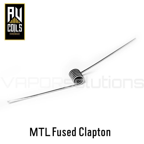 AV Coils Fused Clapton MTL Ni80 0.75 Ohm Coils - Ετοιμες Αντιστασεις