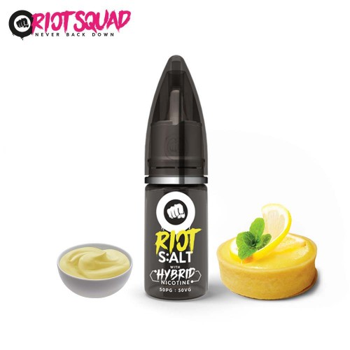 Riot Squad Hybrid Loaded Lemon Custard - Nicotine Salts 20mg 10ml