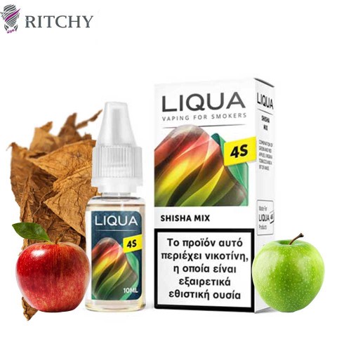 LIQUA 4S Hybrid Shisha Mix - Nicotine Salts 20mg 10ml