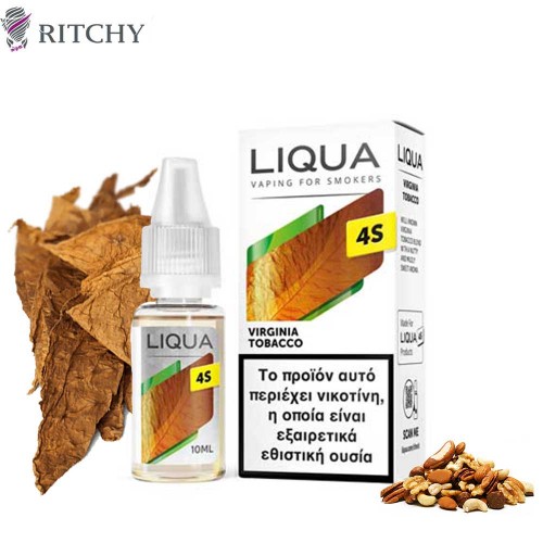 LIQUA 4S Hybrid Virginia Tobacco - Nicotine Salts 20mg 10ml