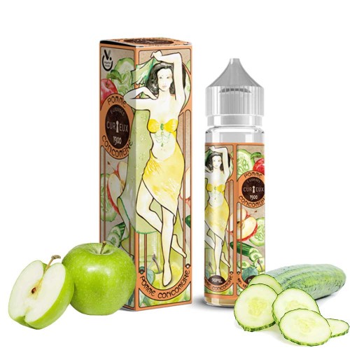 Curieux Pomme Concombre 20/60ml Shake and Vape