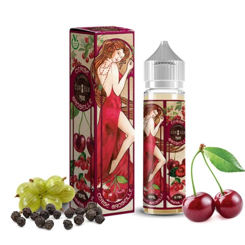 Curieux Cerise Groceille 20/60ml Shake and Vape