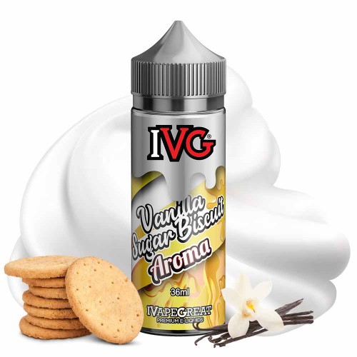 IVG Vanilla Sugar Biscuit Shake and Vape 36/120ml