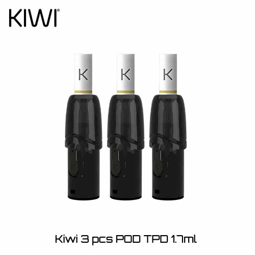 Kiwi 1.7ml Pods Black - Ανταλλακτικο Δοχειο Αντισταση