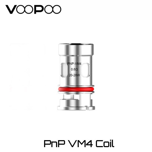 Voopoo PnP VM4 0.6 Ohm Coils - Ανταλλακτικη Αντισταση