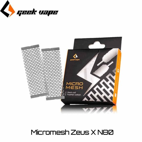 GeekVape Zeus X Micromesh Ni80 Coils - Ετοιμες Αντιστασεις Πλεγματος