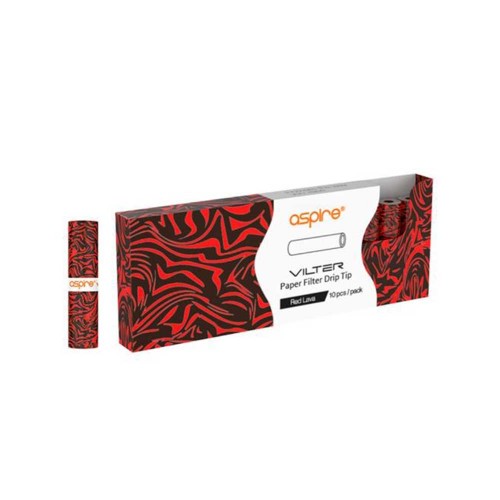 Aspire Vilter Filter Pack Red Lava - Ανταλλακτικα Φιλτρακια