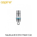 Aspire Nautilus BVC Mesh 0.3 Ohm Coils - Ανταλλακτικη Αντισταση