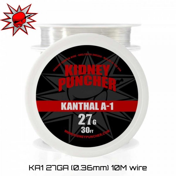 KP Wires Kanthal A1 27GA 10m wire Σύρμα