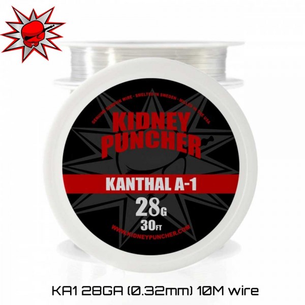 KP Wires Kanthal A1 28GA 10m wire Σύρμα