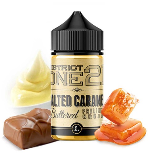 District One 21 Salted Caramel Five Pawns Legacy Flavorshot 20/60ml