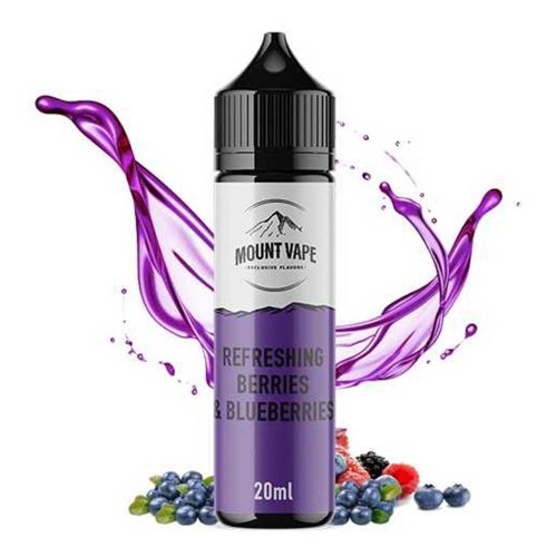 Mount Vape Refreshing Berries &amp; Blueberries 20/60ml Flavor Shot