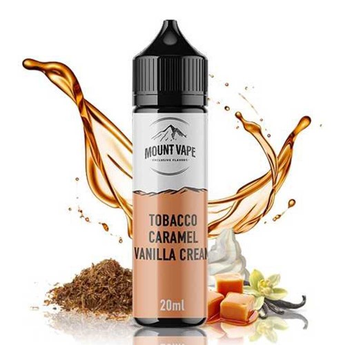 Mount Vape Tobacco Caramel Vanilla Cream 20/60ml Flavor Shot