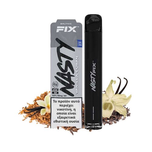 Vanilla Tobacco Nasty Air Fix 20mg Disposable 2ml Συσκευή μιας χρήσης