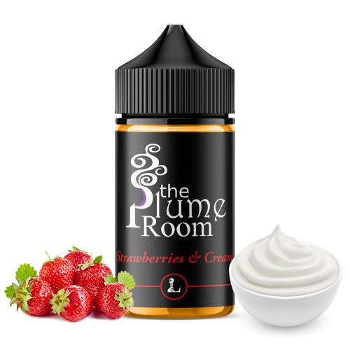 Plume Room&#039;s Strawberries &amp; Cream Five Pawns Legacy Flavor shot 20/60ml