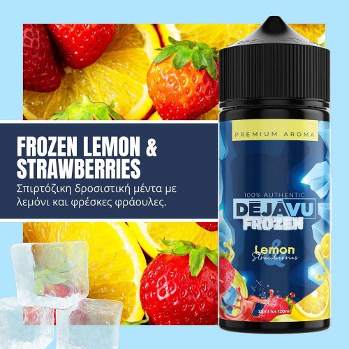 NTEZABOY Frozen Lemon Strawberries Shake and Vape 25/120ml