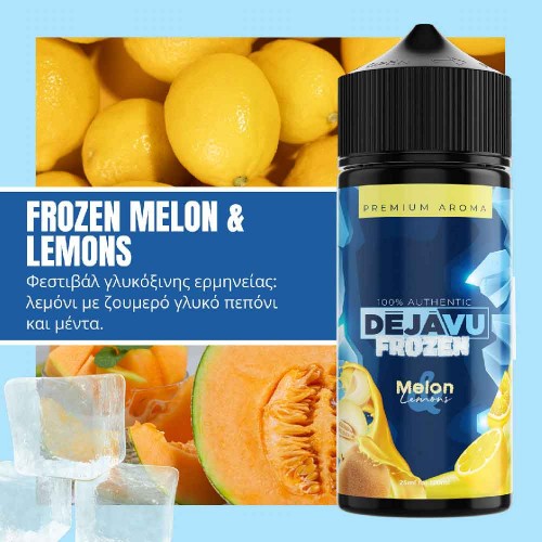 NTEZABOY Frozen Melon Lemons Shake and Vape 25/120ml