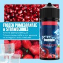 NTEZABOY Frozen Pomegranate Strawberries Shake and Vape 25/120ml