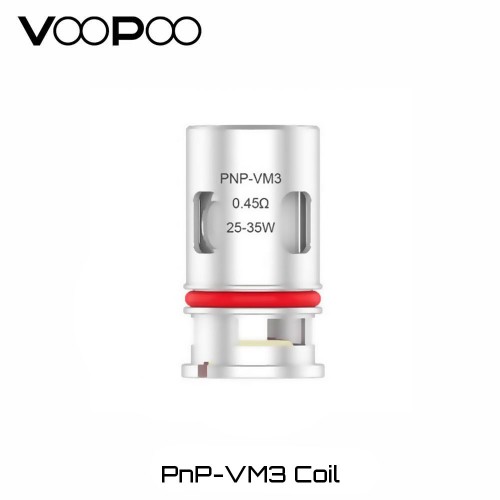 Voopoo PnP VM3 0.45 Ohm Coils - Ανταλλακτικη Αντισταση