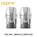Aspire TSX 3ml 1 Ohm Clear Pods - Ανταλλακτικό Δοχείο Αντίσταση