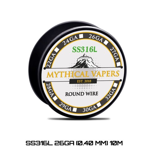 Mythical Vapers Wires SS316L 26GA 10m wire Σύρμα