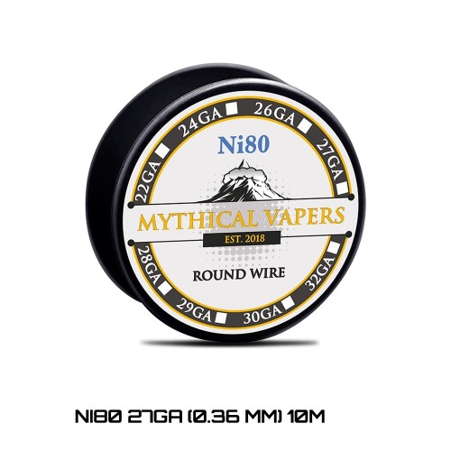 Mythical Vapers Wires NI80 27GA 10m wire Σύρμα