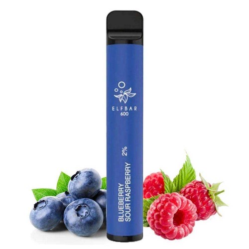 Elf Bar Blueberry Sour Raspberry Disposable 2ml 18mg