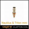 Clapton Coils Aspire Nautilus Triton mini