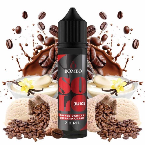 Coffee Vanilla Custard Cream BOMBO SOLO Flavor Shot 20/60ml