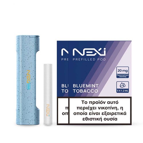 Aspire NEXI One Kit με 2 πακέτα Sticks Bluemint Tobacco 20mg